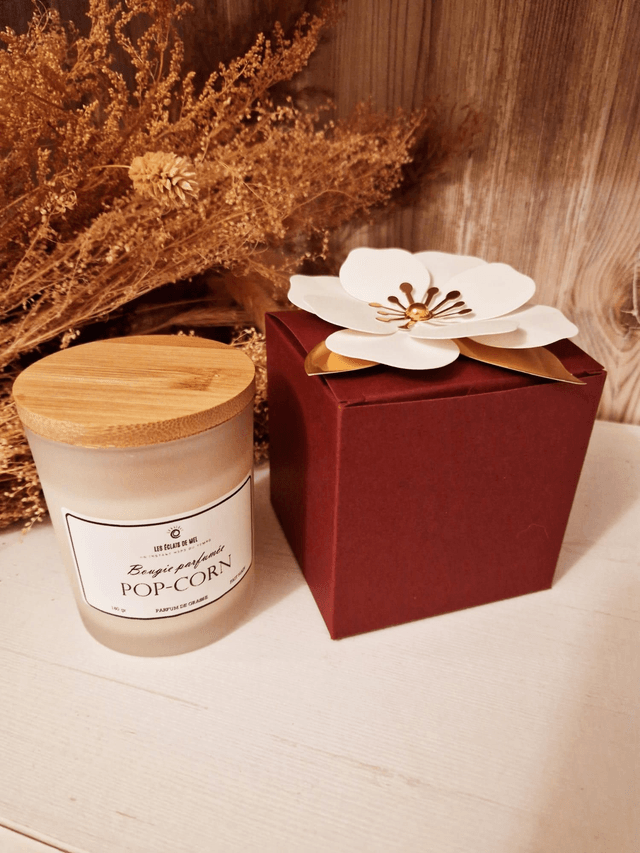 Bougie parfumée "Pop-corn"