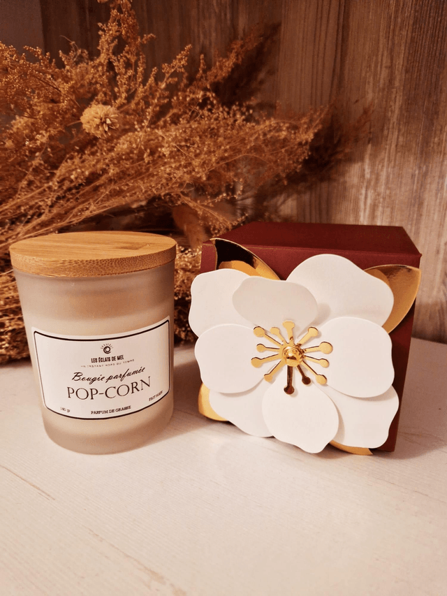 Bougie parfumée "Pop-corn"
