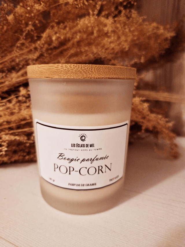 Bougie parfumée "Pop-corn"